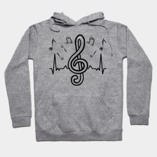 Musik liegt in der Luft Hoodie